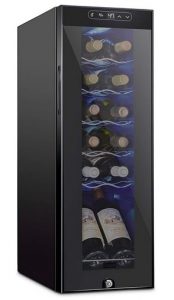 Schmecke 12 Bottle Compressor Wine Refrigerator