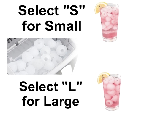 Types of Ice with Igloo ICEB26HNSSWL